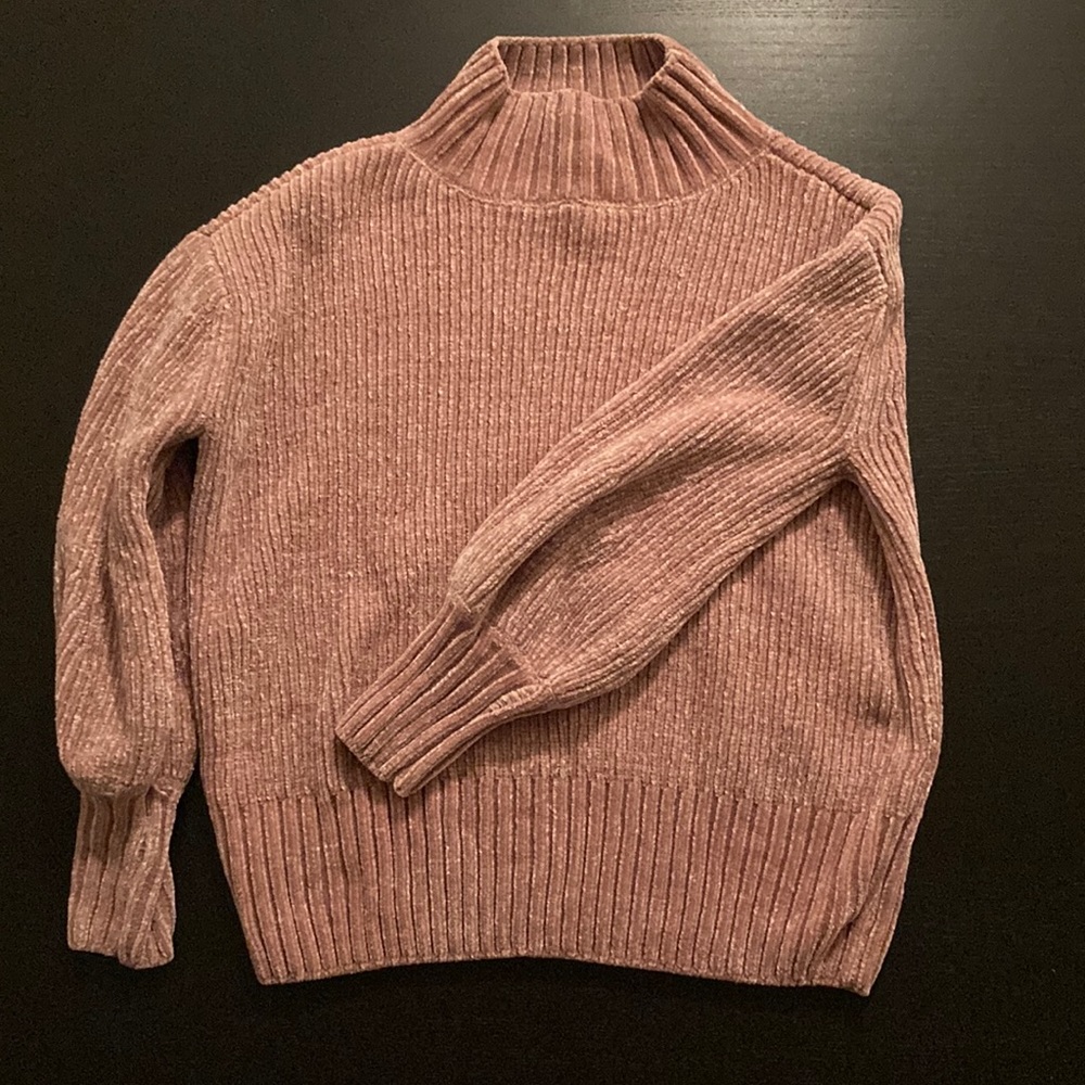 Cynthia Rowley pink sweater